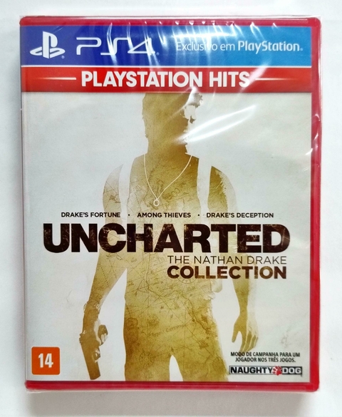 Jogo Uncharted: The Nathan Drake Collection (Playstation Hits) Lacrado - PS4
