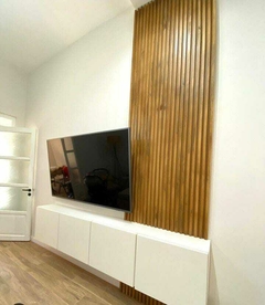 Rak tv flotante + varillado II