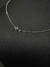 Colar Ponto De Luz Azul | 45cm na internet