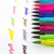 Canetinha Hidrográfica Dual (Brush Pen + Fineliner) 24 cores - Importado - loja online