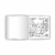 Livro para Colorir Comfy Relax Winnie the Pooh 21x21cm 48 Folhas - Culturama - InClip Papelaria Criativa®