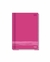 Caderno pequeno 1/4 Lift Color da Credeal, com capa dura e 48 folhas, na cor rosa.