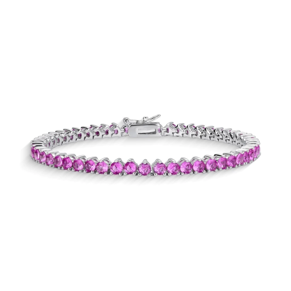 Pulseira riviera Lívia - Pink