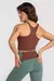 Top Dupla Face High Compression G - Verde/Marrom