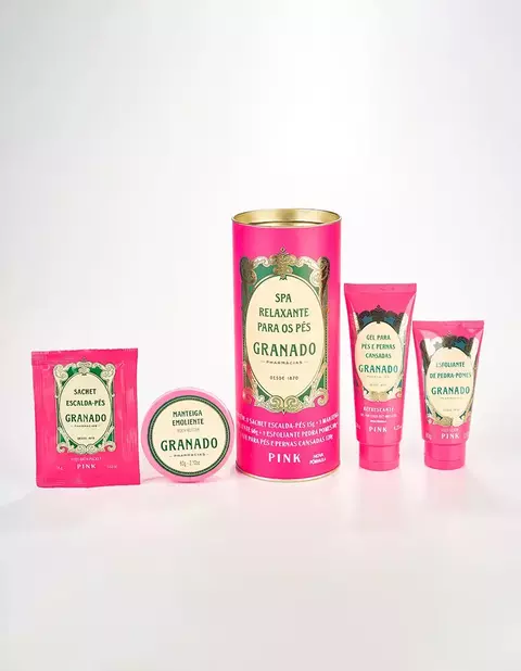 Kit Spa dos Pés Pink Granado - comprar online