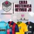 Caixa Misteriosa com produtos relacionados ao Neymar Jr, incluindo camisetas de clubes e seleção.
kit com camisas neymar jr