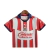 Kit Infantil Chivas Guadalajara I 23/24 - Puma - Vermelho com detalhes em azul e branco na internet