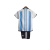 Kit Infantil Argentina I 22/23 - Adidas - Branco e azul com detalhes em preto - comprar online