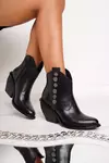 Bota texana caña media B-212
