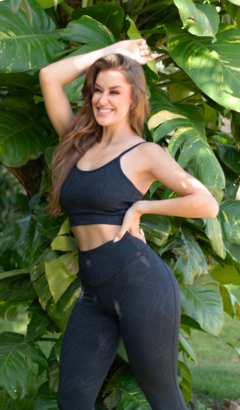 Top Alça Infinito Lumy Preto - Yazzy Moda Praia e Fitness