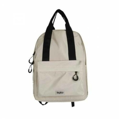 mochila nylon blanca