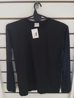 REMERA TERMICA NEGRA