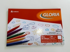 BLOCK GLORIA BLANCO X 24 HJS