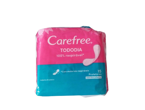 ABSORVENTE CAREFREE BRISA SEM PERFUME 15UN