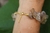 Pulseira de Cascalho de Quartzo Rutilado, Pedra Natural (XXH096PV) - 40 gr - Encantos B&P