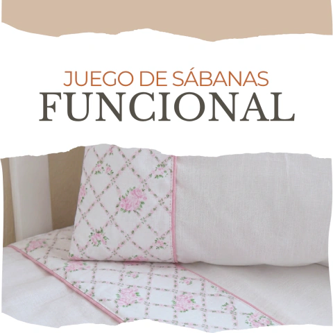 Sábanas Funcional - Flores