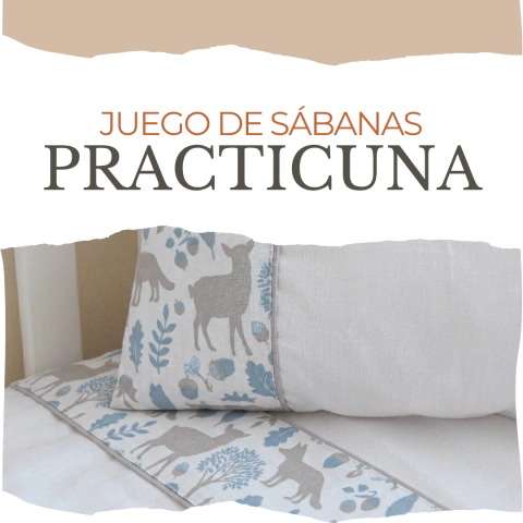 Sábanas Practicuna - Bosque Aqua