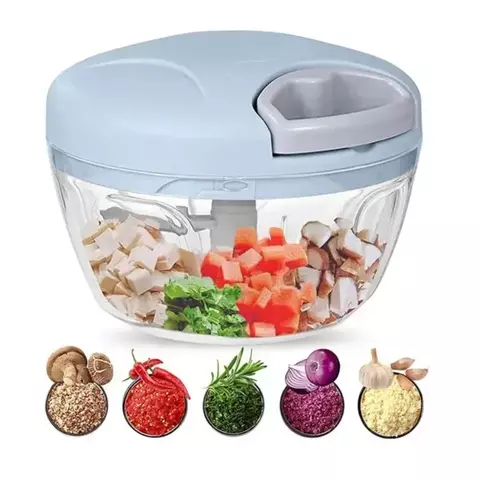 Mini Processador Manual de Alimentos