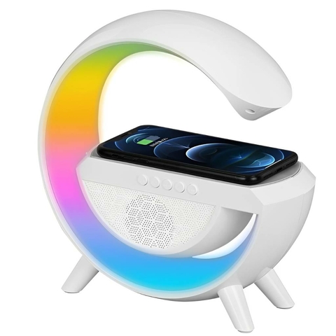 Caixa de Som com Luminária e Carregador Sem Fio - G-Speaker - comprar online