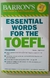 Livro Essential Words for the Toefl
