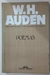 Livro Poemas W.H. Auden