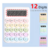 Calculadora Teclas Redondas 12 Digitos Blanco