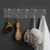Pechero Ganchos De Pared Con Adhesivo Transparente - naby-yaziel