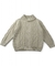 Sweater Aran cuello Tortuga
