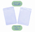 Porta Cracha - P - Envelope Plástico Protetor para Crachá - Medindo 7,5 comp x 12 altura