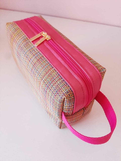 necessaire box tela - comprar online