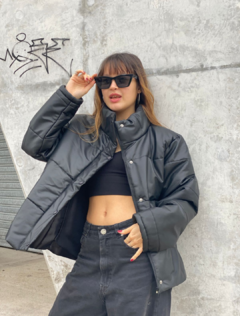Campera puffer ecocuero - Eruka