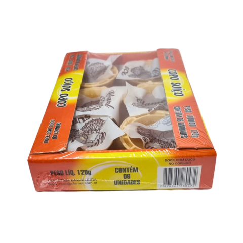 Copo Suíço Doce com Coco Clamel c/ 6 unidades 120g