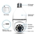 âmera segurança wifi ip sem fio 360 com encaixe lampada bocal aplicativo yoosee ptz full HD visão noturna - bivolt lo