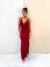 Vestido Feminino Longo Malha Canelada com Ziper no Decote - loja online