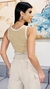 Body Feminino Regata Duo Color