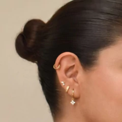 three gold