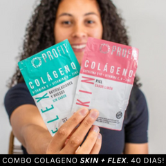 Combo Colágeno SKIN + FLEX. 40 sobres. Cuidado de piel, articulaciones y huesos.