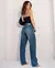 Calça Jeans Ana Castela – Reta Cintura Alta Azul Médio - comprar online