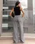 Calça Jeans Sara – Wide Leg Cintura Alta Cinza na internet