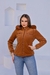 Jaqueta Peluciada Feminina Marina – Capuz Removível - comprar online