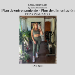 Plan de entrenamiento y alimentación 3 MESES