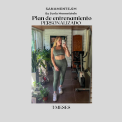 Plan de entrenamiento personalizado 3 MESES