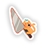 Sticker gatito cutucuchillo