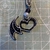 Phonecharms & llaveros negro con glitter - tienda online
