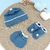 Kit RN touca (com nome bordado) luva e sapatinho - comprar online