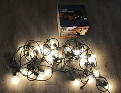 Luces para patio, Tira de bombillas 5 metros en internet