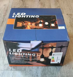 Luces para patio, Tira de bombillas 5 metros - SAAVEDRA NOVEDADES