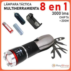 Lámpara 3000 Lms Táctica Multiuso Comando