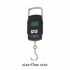Imagen de Báscula Digital de bolsillo para equipaje, 1 piezas, 50kg, gancho de peso para pesca,