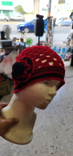 Gorra Boina Tejida A Mano Varios Colores - tienda en línea